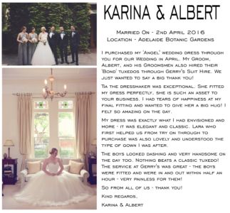 KARINA & ALBERT WRITE UP